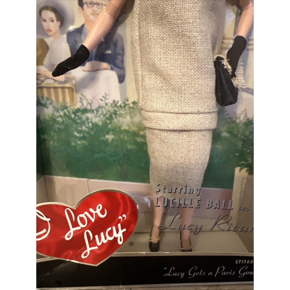 Vintage 2002 Barbie I love Lucy Episode 147 Lucy Gets a Paris Gown - Picture 3 of 9